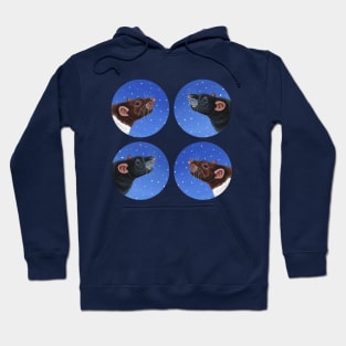 Rats in the Snow Hoodie